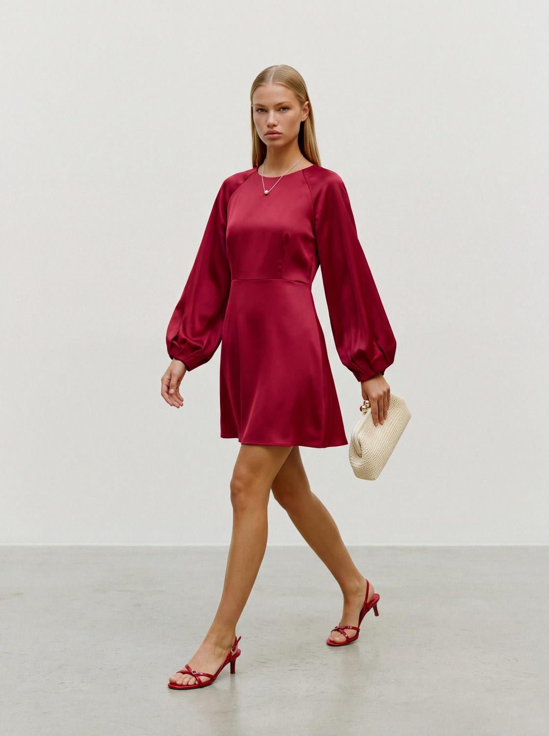 VMMIRO Short Dress - Biking Red - VERO MODA & VILA Bergvik